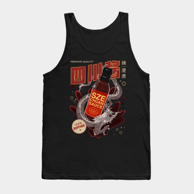 Szechuan Sauce Tank Top by VickiKraviz